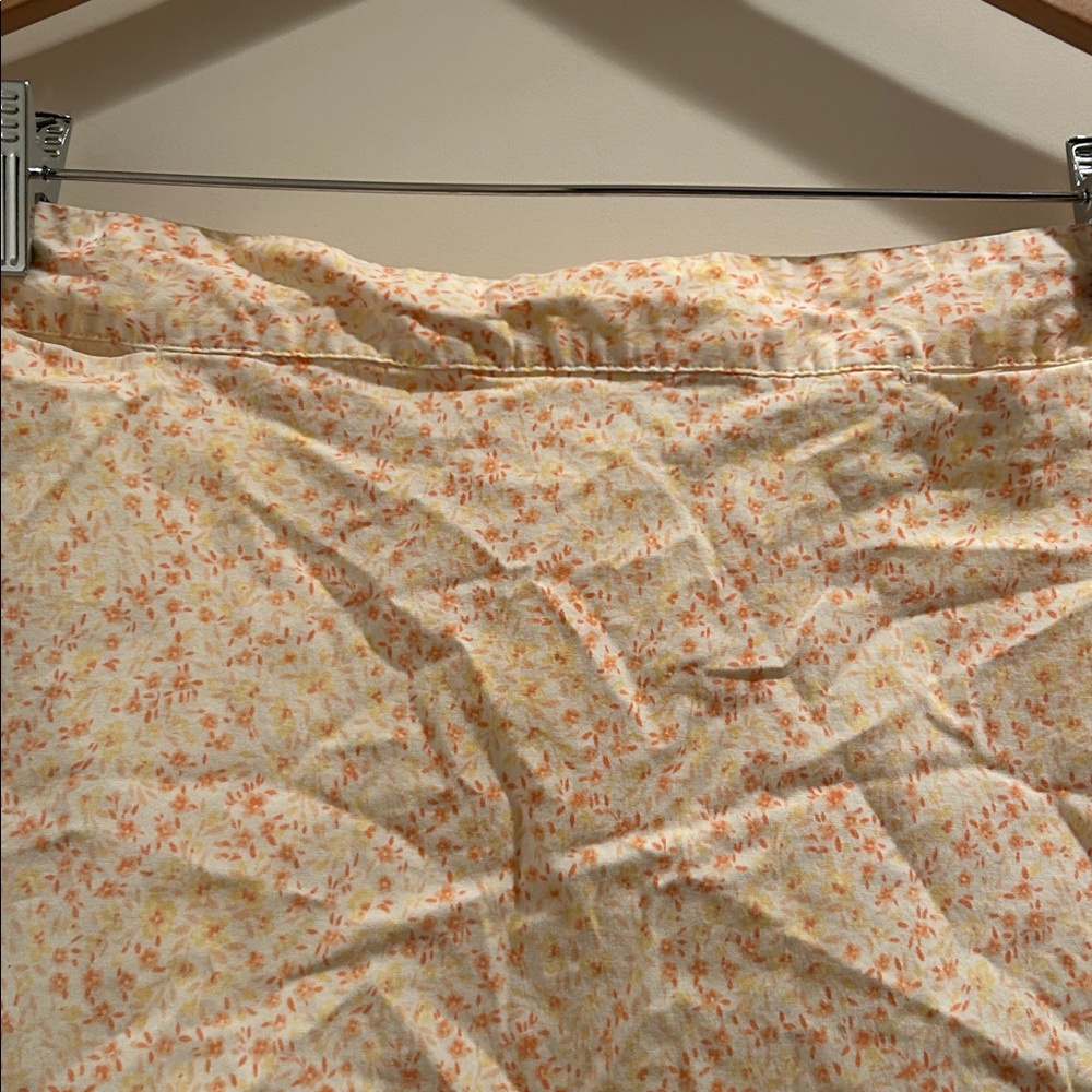 American Eagle Outfitters stretch Floral boxy preppy Skirt pockets/zip back 10 - Picture 8 of 12